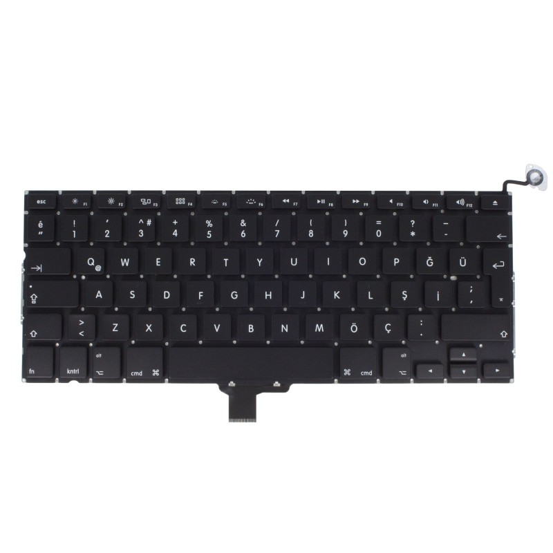 Πληκτρολόγιο Apple Macbook Pro 13.3 A1278 MB990 MC371 MC723 MD313 BLACK με κάθετο ENTER