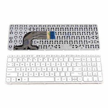 ΠΛΗΚΤΡΟΛΟΓΙΟ HP 15-N006 WHITE WITH FRAME KEYBOARD US