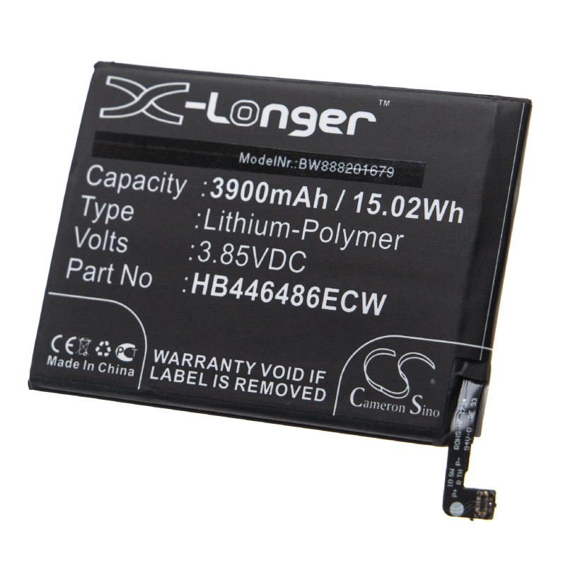 Μπαταρία smartphone mobile phone, Huawei P Smart Pro 2019, P Smart Z, Y9s 2019 ,Type HB446486ECW and others 3,85V 3900mAh Li-Polymer (P9Y9S)