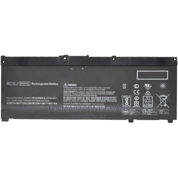 Μπαταρία για laptop HP Omen 15-ce000ng / 15-ce002ng / type SR04XL and others 15.4V 4400mAh Li-Ion (N2SR04)