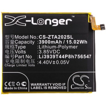 Μπαταρία smartphone mobile phone, ZTE Axon 10 Pro / A2020 / type Li3939T44P8h756547 and others 3,85V 3900mAh Li-Polymer (P9A10)