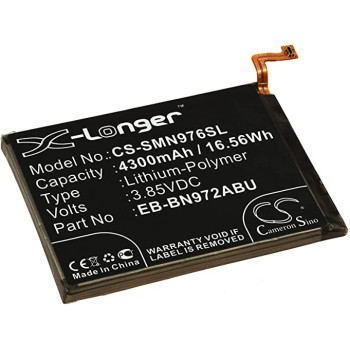 Μπαταρία smartphone mobile phone, Samsung Galaxy Note 10+ / SM-N975F/DS / Type EB-BN972ABUL 3,85V 4300mAh Li-Polymer (P9SMN975)