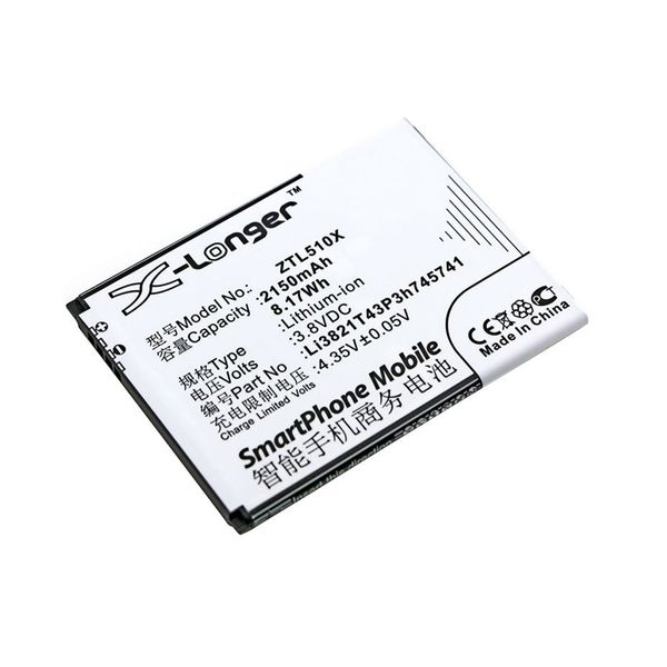 Μπαταρία smartphone ZTE Blade L5 / L5 Plus / type Li3821T43P3h745741 3,8V 2150mAh Li-ion (P9L5)