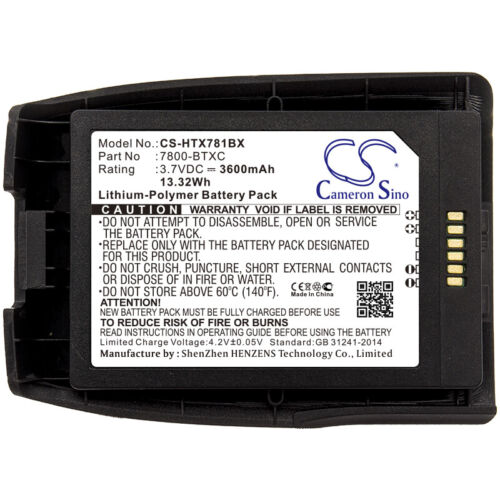 Μπαταρία barcode scanner Honeywell Dolphin 7800 / type 7800-BT XC-1 and others 3,7V 3600mAh Li-Polymer (O97800)