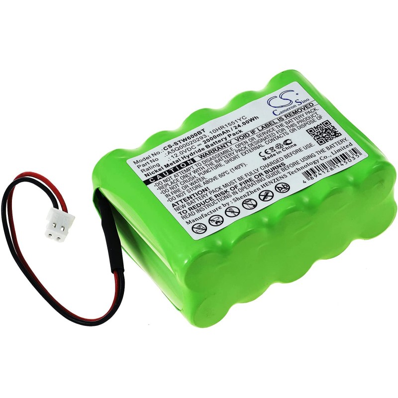 Μπαταρία για alarm system, alarm system Siemens Sintony IC60-W-10 / type IAB1201-8 12V 2000mAh NiMH (V9IC60)