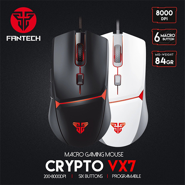 Ποντίκι Fantech  VX7 Μαύρο