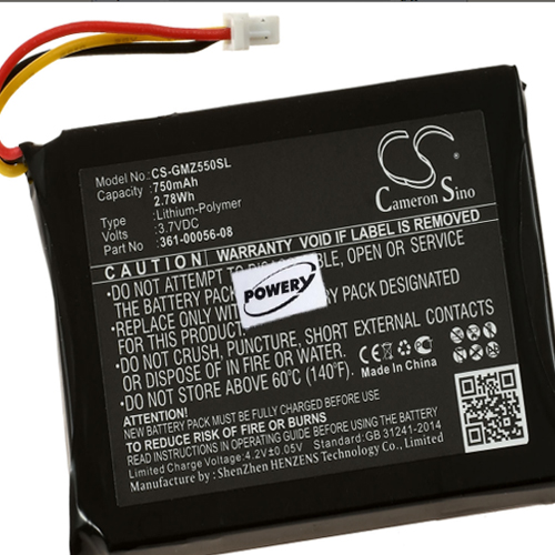 Μπαταρία GPS navigation Garmin DriveSmart 5, DriveSmart 55, Type 361-00056-08 and others 3,7V 750mAh Li-Ion (G2DS5)