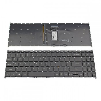 Πληκτρολόγιο Acer Aspire A115-32 A315-22 A315-34 A315-35 A315-42 A315-42G A315-54 A315-54K A315-55G A515-52G A515-54 A515-55 Black Without Frame, Backlit US (--Small Enter) - NK.I1313.0BU PK132CE1B00 AEZAUR00010