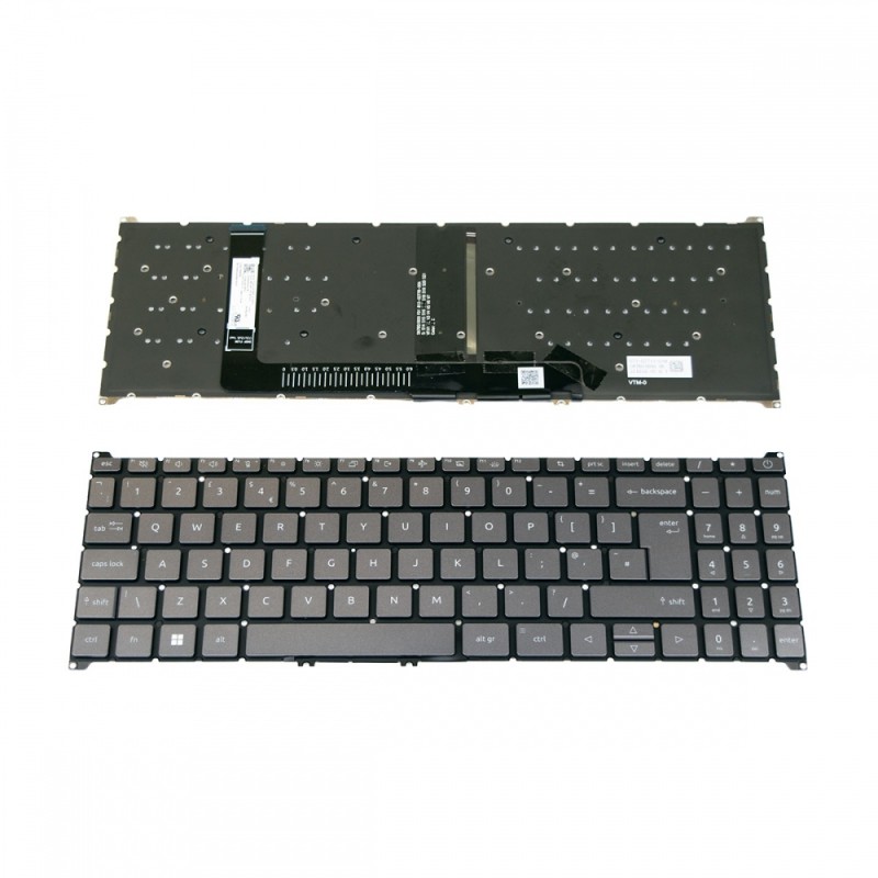 Πληκτρολόγιο Acer Nitro 5 A515-58GM A515-58M A515-57 A515-57G A515-57 UK Gray WithBacklit without Frame - 6B.KJ9N7.029 NK.I1517.0T9/NK.I151S.0G