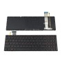 Πληκτρολόγιο ASUS ROG G552 GL552 G552V BLACK WITHOUT FRAME US With Backlit (SMALL ENTER) - 0KNB0-6611UI00 V143962BS1 V153962AS