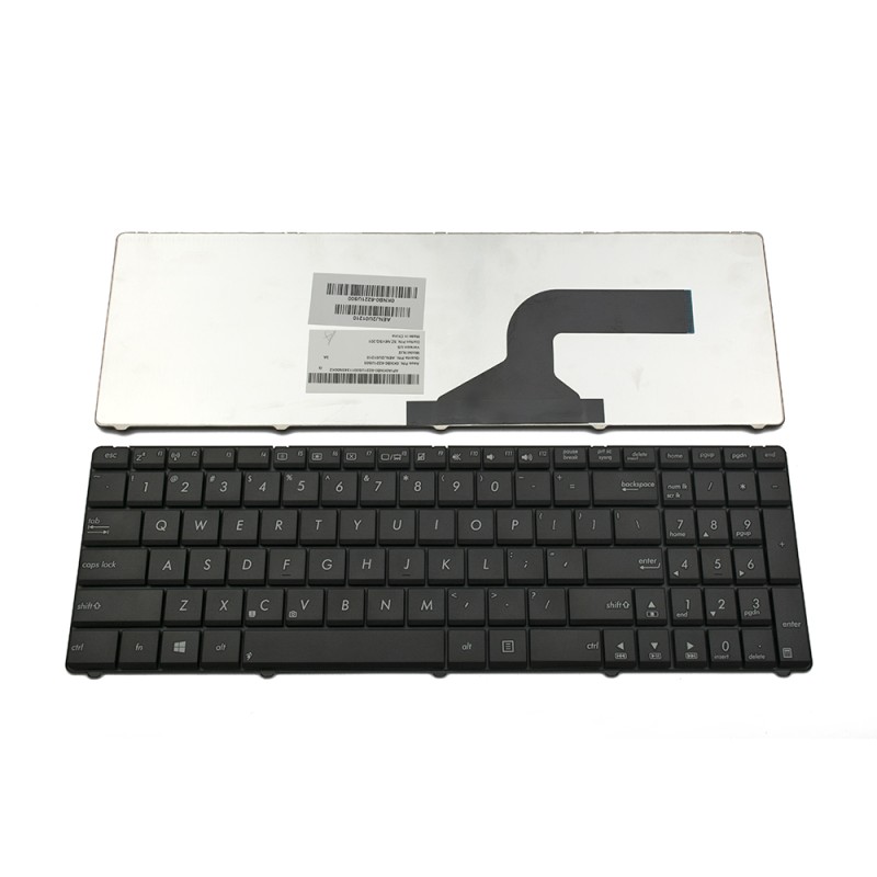 Πληκτρολόγιο ASUS N50 N53 N73 N73J K52 N61V N60 N61J N61 G72 G72Gx G73 F50 F50S F50Q F5OZ F70SL K52 K52J K52JK K52JR K52F Black UK - V090562AS1