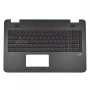 Πληκτρολόγιο ASUS G551JW N551 (Palmrest with keyboard) BLACK WITHOUT FRAME US With Backlit (SMALL ENTER) - 0KNB0-662CUS00 9Z.N8BBU.S01 NSK-UPQBC PK13183310S 9Z.N8BBC.Q01 90NB08C1-R31US0