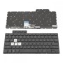 Πληκτρολόγιο ASUS TUF Dash  F15 FX516 FA516 FX516PR FX516P Black Without Frame With Backlit US (Small Enter) Backlit - V202526CS1 0KNR0-261BUS00