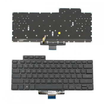 Πληκτρολόγιο ASUS Zephyrus G15 GA503 GA503Q GA503QR GA503QS M16 GU603H Black Without Frame US (Small Enter) Backlit  - 0KNR0-2811FS00