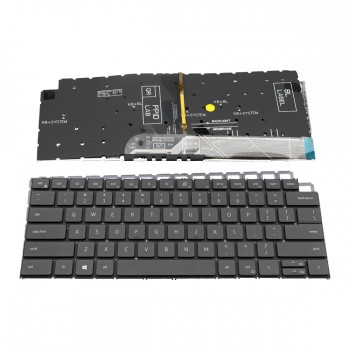 Πληκτρολόγιο Dell Latitude 3320 3420 Vostro 5310 5320 5410 5415 BLACK with Backlit Without Frame US (--Small Enter)