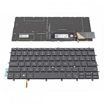 Πληκτρολόγιο Dell XPS 7390 9370 9380 Black Without Frame, Backlit US (Small Enter) - 3CM18 PK1320C2A00
