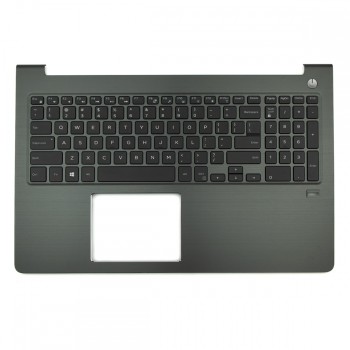Πληκτρολόγιο Dell Vostro 15 5568 Palmrest Dark Grey Palmrest with keyboard Backlit US (--small Enter) - 0FCN57 07WCF4 PK132EM3B02