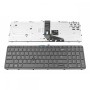 Πληκτρολόγιο HP ZBook 15 ZBook 15 G2 ZBook 17 ZBook 17 G2 Black Frame Black with Pointing Stick, Backlit US - 745663-001 733688-001 PK130TK2B00