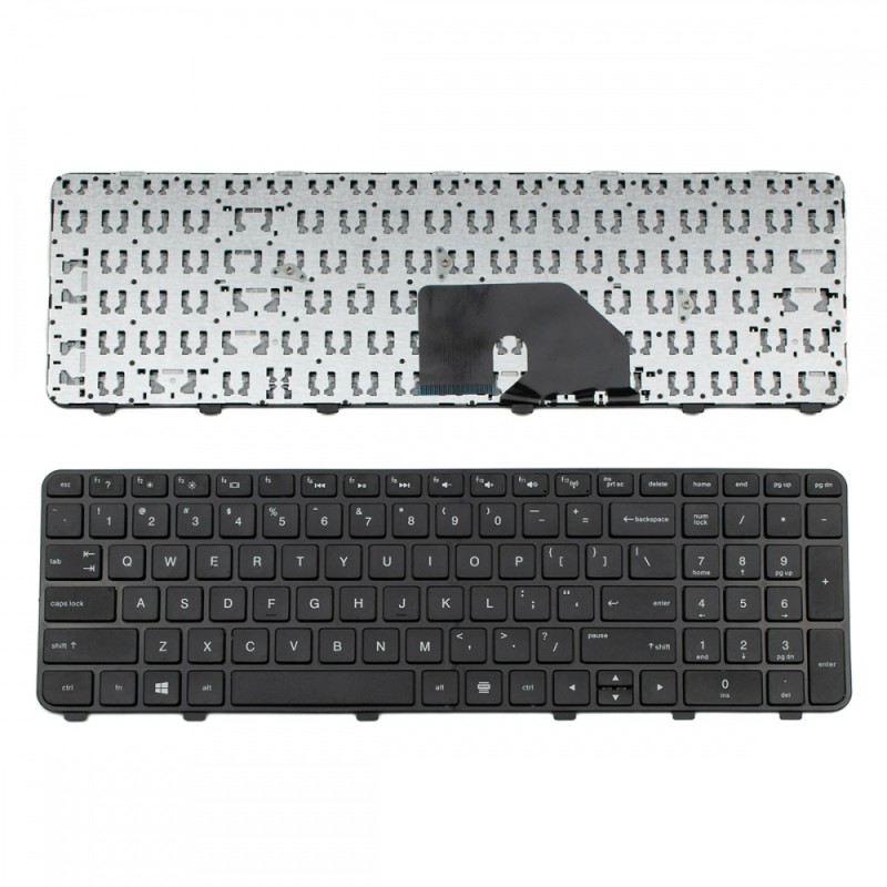 Πληκτρολόγιο HP DV6-6000 BLACK FRAME BLACK US (Small Enter) - MH-634139-001 NSK-HW0US 9Z.N6DUS.001 665937-001