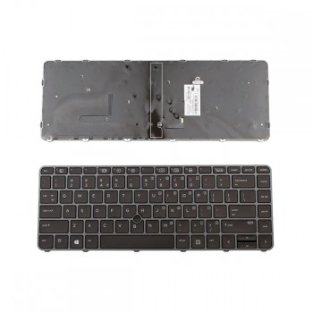 Πληκτρολόγιο HP EliteBook 745 G3 840 G3 848 G3 BLACK FRAME BLACK With Pointing Stick US - 937310-D61