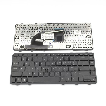 Πληκτρολόγιο HP ProBook 640 G1 645 G1 Black Frame Black With Pointing Stick US - 6037B0088201 738688-001