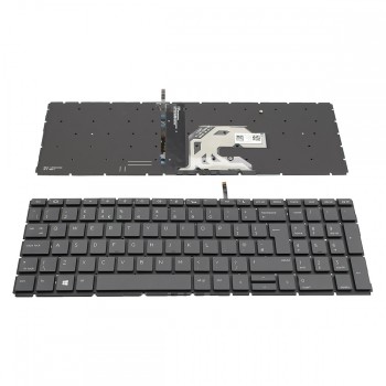 Πληκτρολόγιο HP ProBook 450 G6 455 G6 Black Without Frame, Backlit UK (BIG Enter) - 2B-BBU20Q100