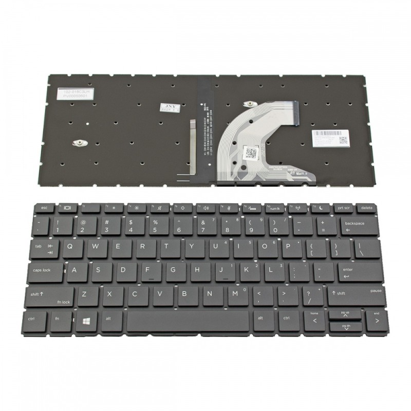 Πληκτρολόγιο HP ProBook 430 G6 Black Without Frame, Backlit US (Small Enter) - L40740-001