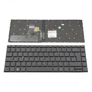 Πληκτρολόγιο HP EliteBook 1040 G4 Black Without Frame UK (BIG Enter) with backlit - 2B-BAZ20Q100