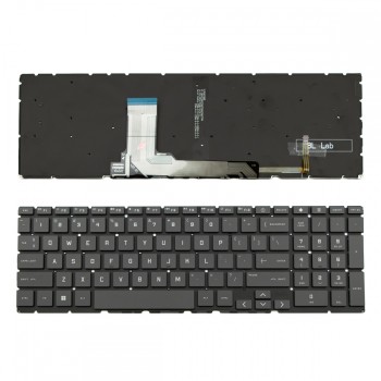 Πληκτρολόγιο HP Victus 15-FA 15-FA0031DX 15-FB 15-FB0015NR 15-FB1013DX Black Without Frame, Backlit US (Small Enter) - LK137ID3C00