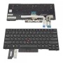 Πληκτρολόγιο Lenovo ThinkPad T14 P14s 1st Gen E480 L480 L380 Yoga T480s Black Frame Black With Pointing Stick US (TYPE 2) - 01YP320 01YP240 PK131661A00 PK131BR1A01