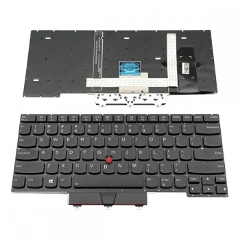 Πληκτρολόγιο Lenovo ThinkPad E14 Gen2 BLACK WITHOUT FRAME With Pointing Stick US Backlit (Small  Enter) - SN20W68325 PK131HJ3ADO