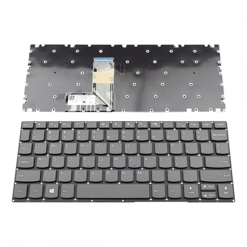 Πληκτρολόγιο Lenovo Yoga 330-11IGM 330H-11IGM 330L-11IGM Gray Without Frame US (Small Enter) - SN20N89666 V163520AS1-US