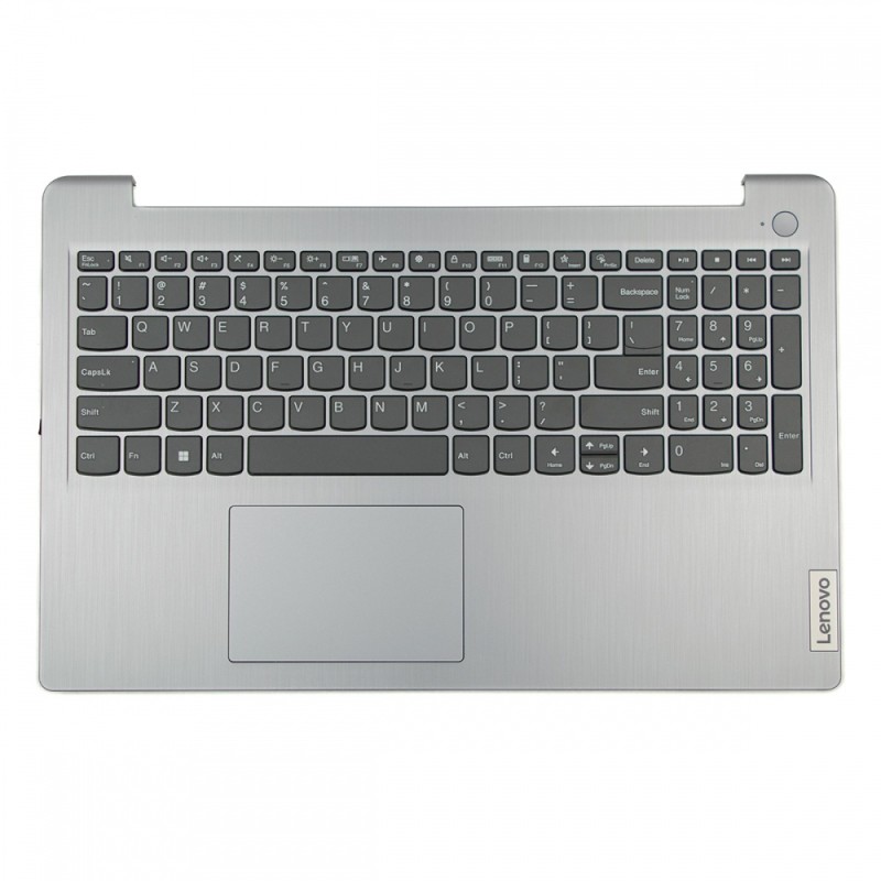 Πληκτρολόγιο Lenovo IdeaPad 1 15AMN7 Silver (Palmrest with keyboard) US (--Small Enter) - 5CB1H78294 5CB1J51285
