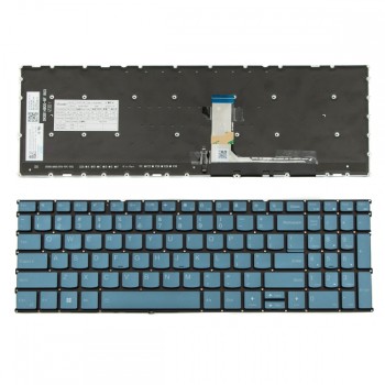Πληκτρολόγιο Lenovo Yoga pro 9 16 Pro 9 16IRP8 16s IRP8 Blue Backlit Without Frame, Backlit Board US (--Small Enter) - SN21K67911