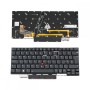 Πληκτρολόγιο Lenovo Thinkpad X1 CARBON 10th Gen 2022 Black Without Frame UK (SMALL ENTER) Backlit With Pointing Stick - SN21D05712