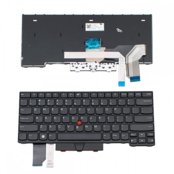 Πληκτρολόγιο Lenovo Thinkpad ThinkPad L14 GEN 2 (type 20X5, 20X6 20X1 20X2) Black With Frame US (SMALL ENTER) With Pointing Stick - SN20W67472 5N20W67688 PK131H42A00