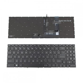 Πληκτρολόγιο MSI GF76 Backlit Black Without Frame US (--Small Enter) 