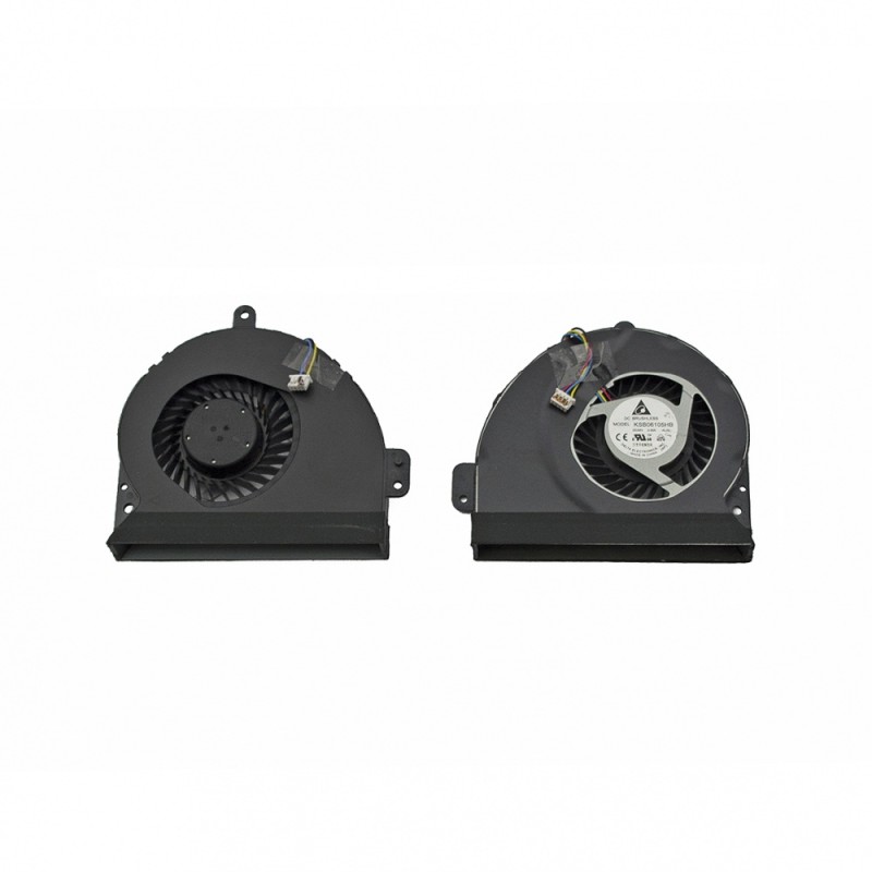 CPU FAN ASUS X53S A43 K53S A53S K53SJ K43 X43 X43S X43SC X54 X54H 4 pins - KSB06105HB 