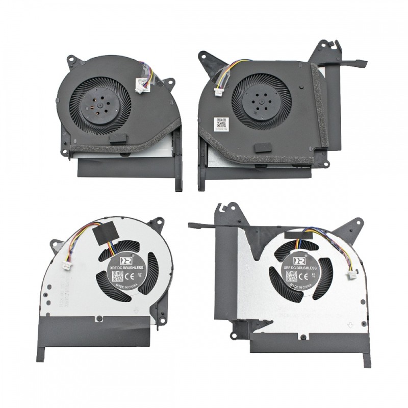 CPU FAN (CPU + GPU) ASUS GL704GV GL704GW 4pin 12V 1A - 113NR00N0M09011 13NR00N0M10111
