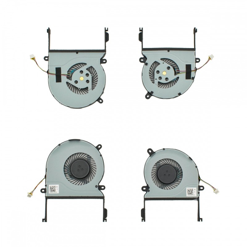 Laptop FAN (CPU +  CPU) ASUS ZenBook UX501 UX501J UX501JM UX501JW UX501VW N501JW 4pin 5V 0.5A - EG50050S1-C640-S9A 13NB03N1P14011