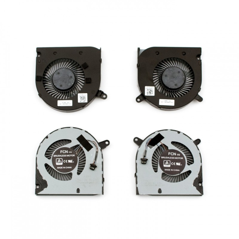 CPU FAN (CPU+ GPU) DELL G3 3500 G3 3590 G5 5500 5505 4pin 5V 0.5A -  023.100GA.0011 023.100G9.0011 160GM 4NYWG