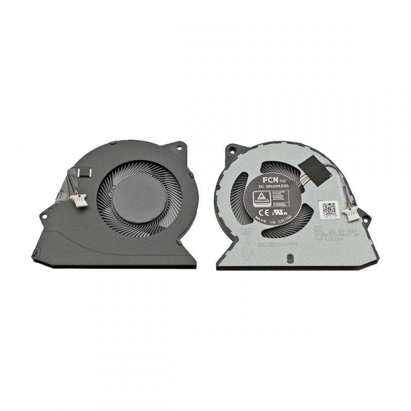 CPU FAN DELL Inspiron 3510 3511 3515 Vostro 3510 3515 3520 4 pin 5V 0.5A - RFF51 DC28000WFF0