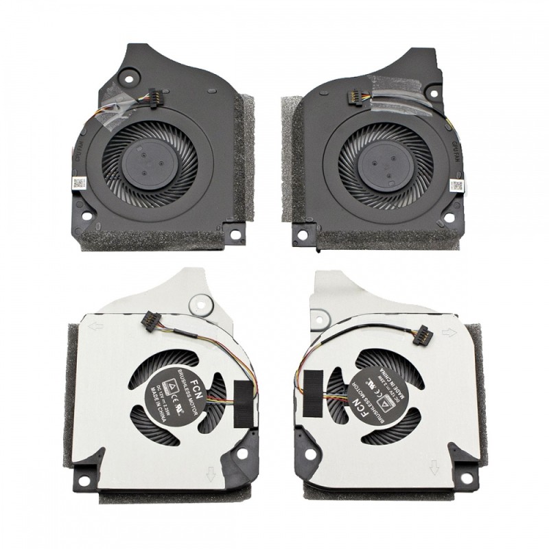 CPU FAN (CPU + GPU) DELL G5 5590 G7 7590 G7 7790 4pin 12V 2.25W - T08W2 FTV1X