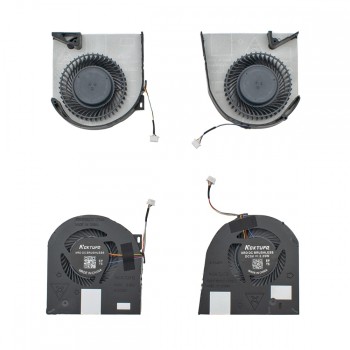 CPU FAN (CPU + GPU) DELL Precision 7530 4pin 5V 0.5A  - MG75090V1-C160-S9A MG75090V1-C170-S9A NS85C12-17G23 NS85C13-17G24