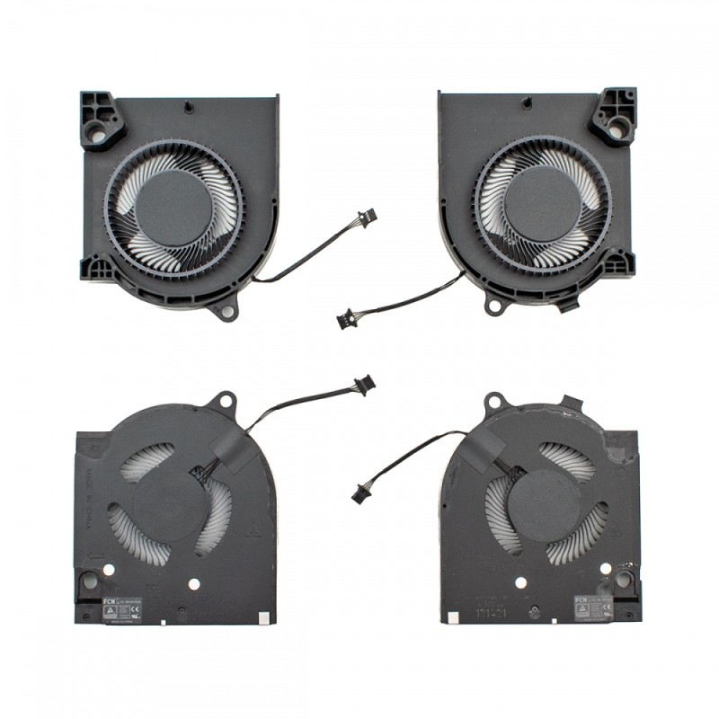 CPU FAN (CPU + GPU) DELL G15 5515 5511 4pin 12V 0.28A 12V 0.25A - EG75071S1-C120-S9A 0G7V1F EG75071S1-C100-S9A 05YW78
