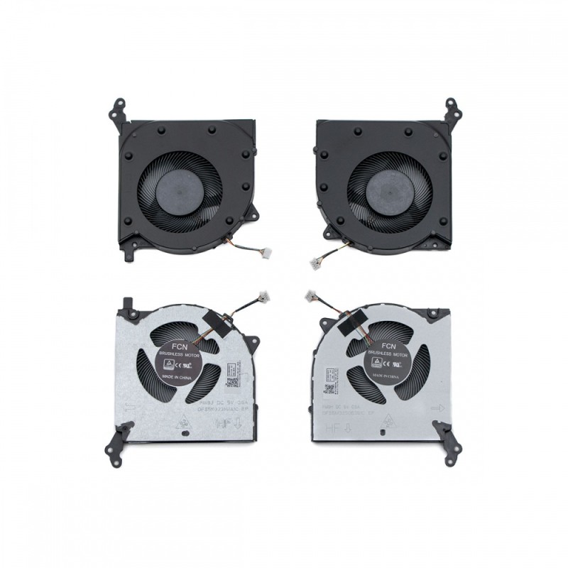 CPU FAN (CPU + GPU) Lenovo Legion Y550-15 Y7000P-2020 R7000P-2020  4pin 5V 0.5A - DFS5M325063B1C DFS5K323161A1C