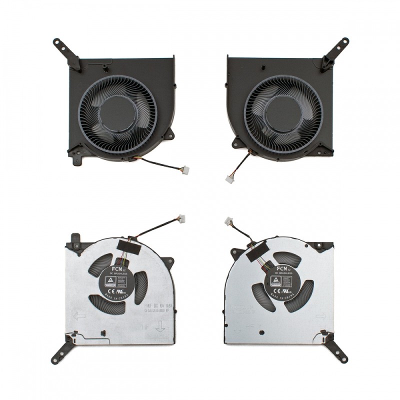 CPU FAN (CPU + GPU) Lenovo Legion Y9000P 2021 4pin 10V 0.8A - DFSAL12E164860 DFSAL12E064860