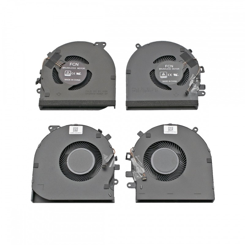 CPU FAN (CPU + GPU) Razer Blade 15 RZ09 4 pin 5V 0.5A - DFS5K121142621 DFS501105PR0T