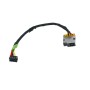 Βύσμα Τροφοδοσίας DC Power Jack PJ821 4.5x3.0x0.7mm for Blue Tip HP 240 G2 245 G2 250 G2 255 G2 HP 15-D000 14-D000 Compaq 14-A000 with cable 742822-TD1 742822-YD1 747116-001