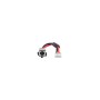 Βύσμα Τροφοδοσίας DC Power Jack PJ080 (short) Type 1 Toshiba Satellite P205 P205D X205 With cable